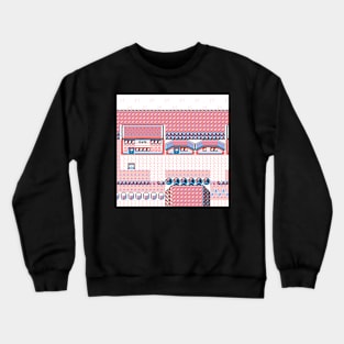 Fuchsia City Crewneck Sweatshirt